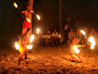 Immerse yourself in Tahitian culture at the Destination Discovery Event in Bora Bora and the Signature Beach Party in Motu Mahaea.